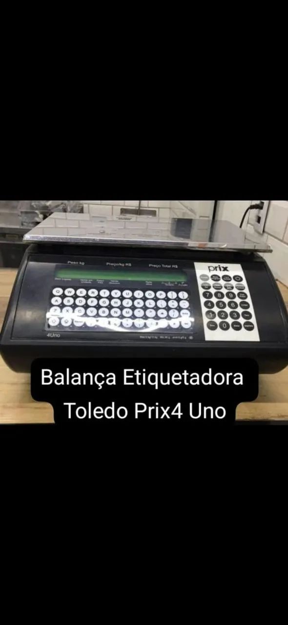 Balança etiquetadora Toledo Prix4 Uno