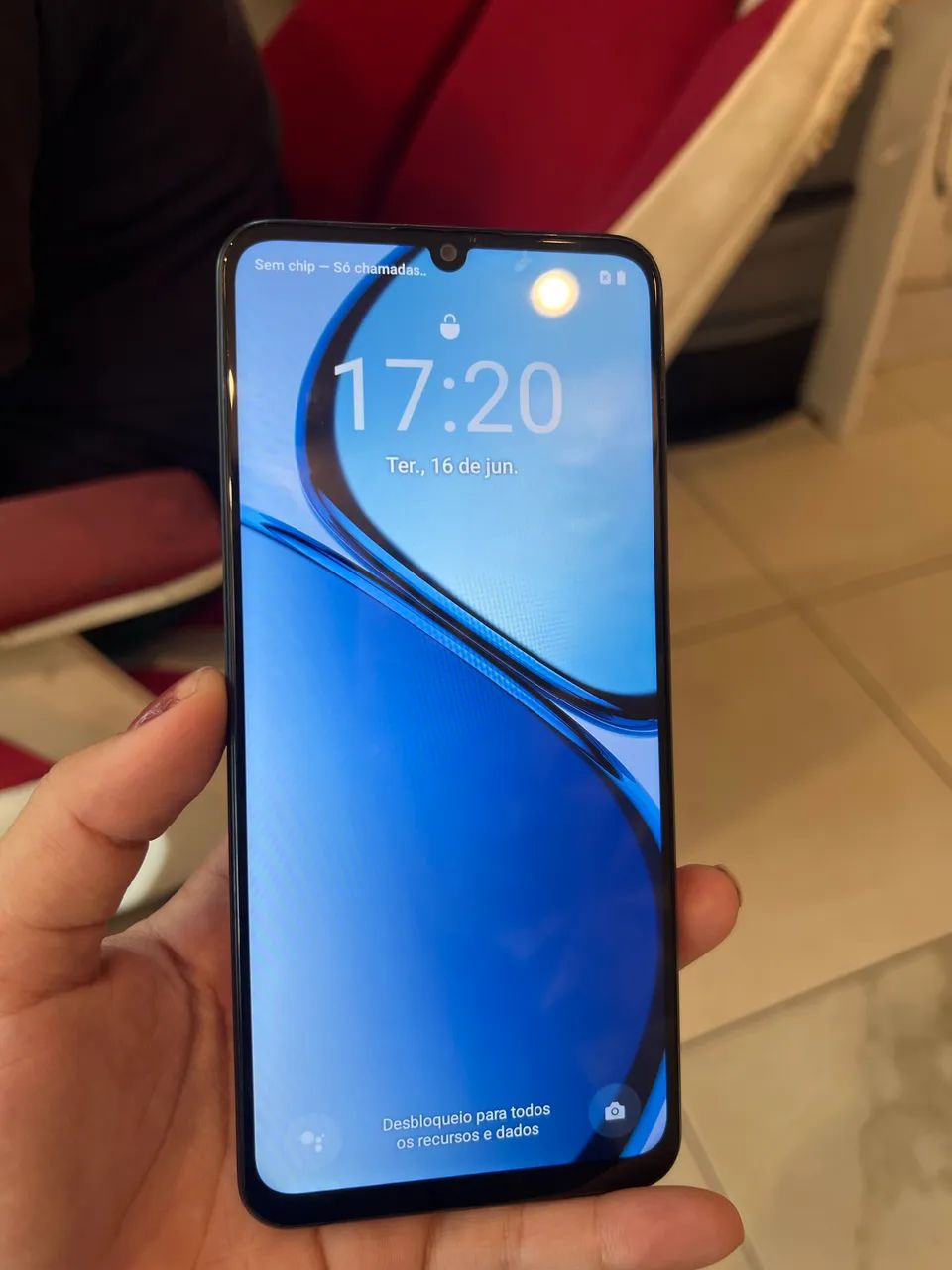 Realme note 50 128GB com caixa e carregador original  - Foto 2