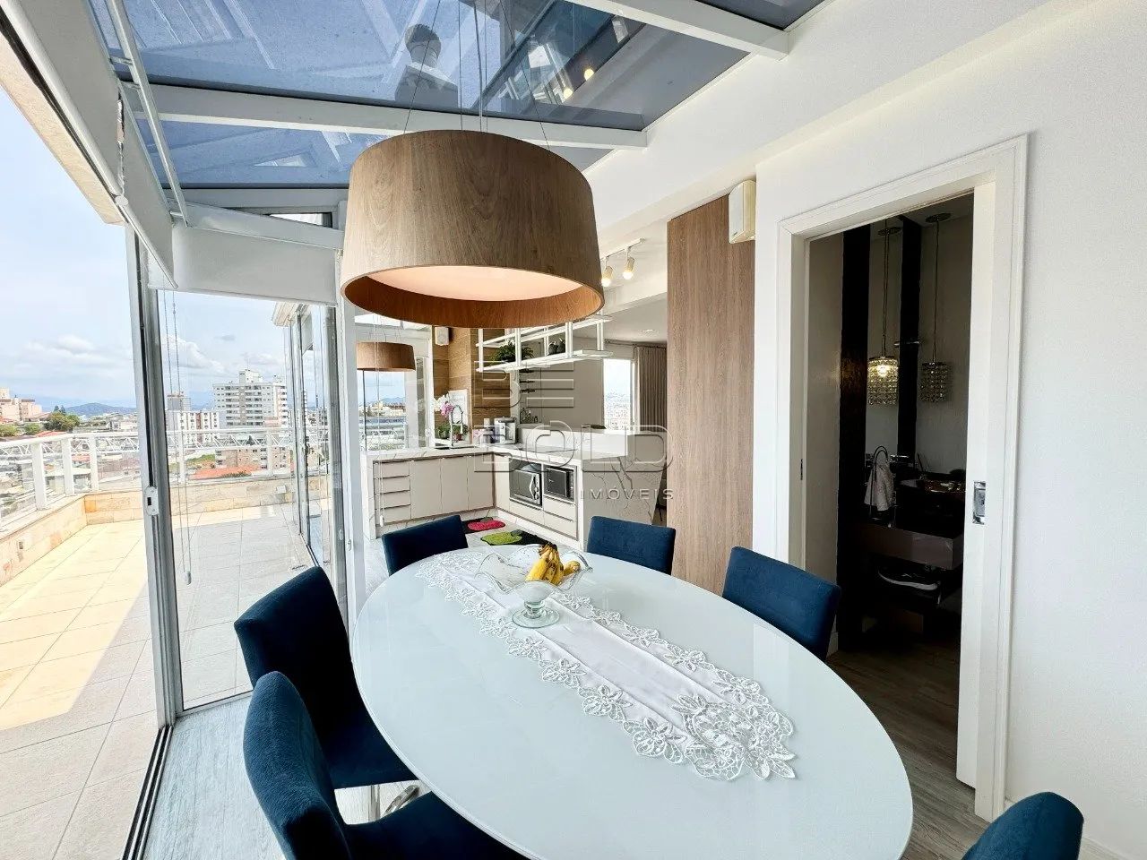 Apartamento com terraço panorâmico no Estreito - Foto 5