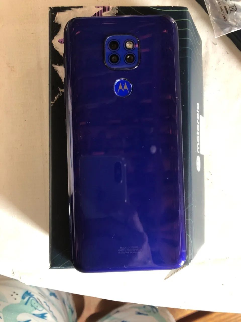 Moto G9 play defeito tela - Foto 2