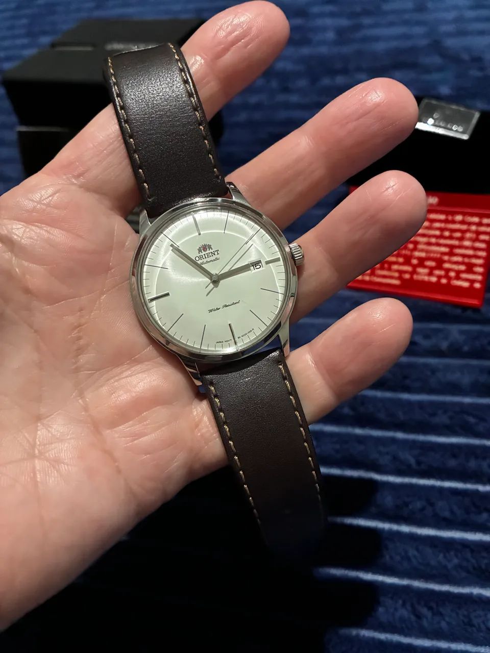 Relógio Orient Bambino Branco - Foto 5