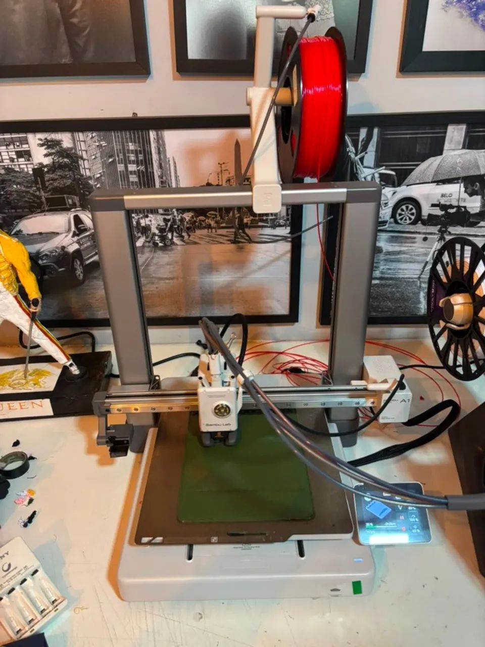 Impressora 3D Bambu LAB A1 seminova - Foto 3