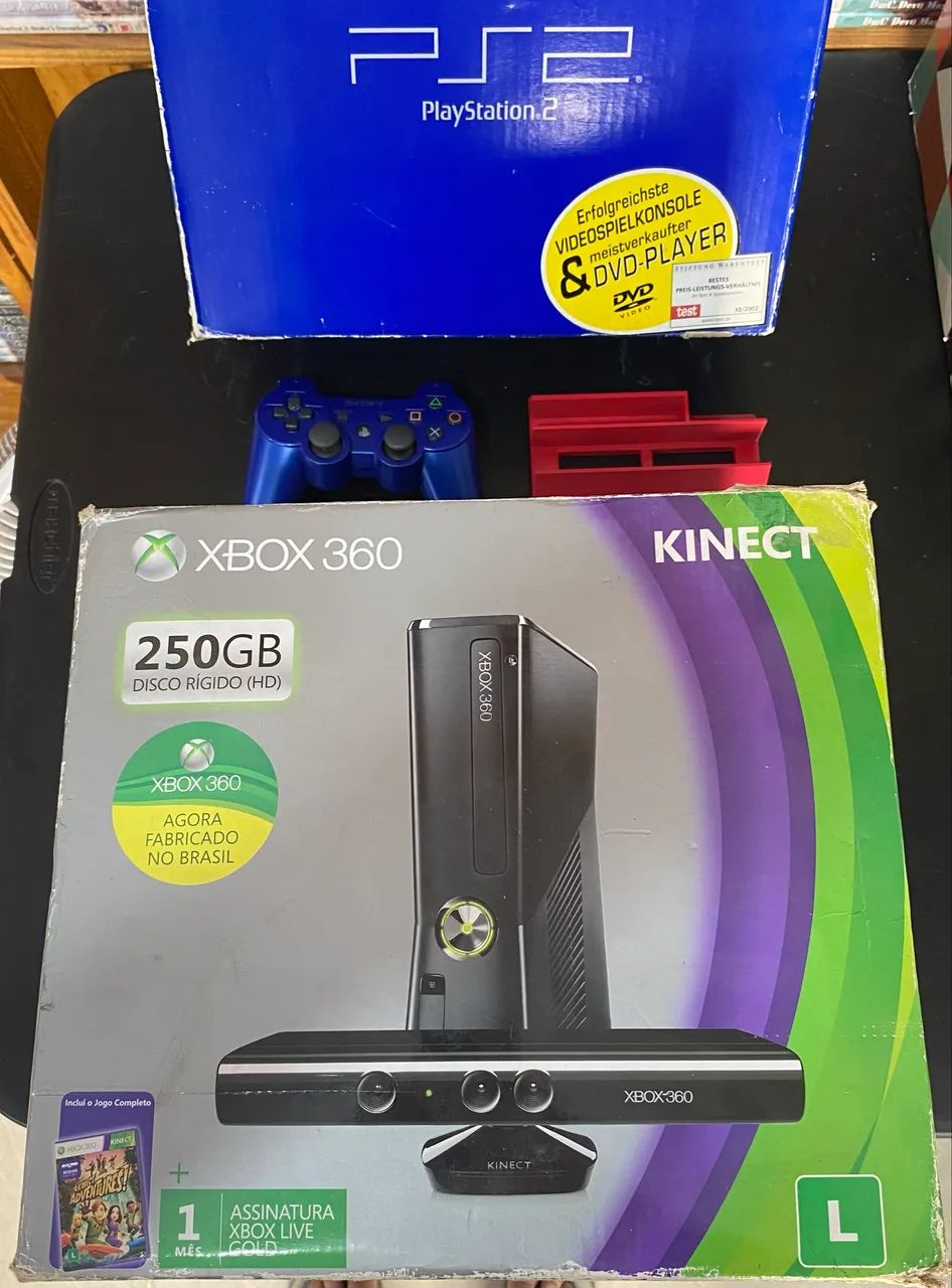 Caixa Original X box 360 Slim
