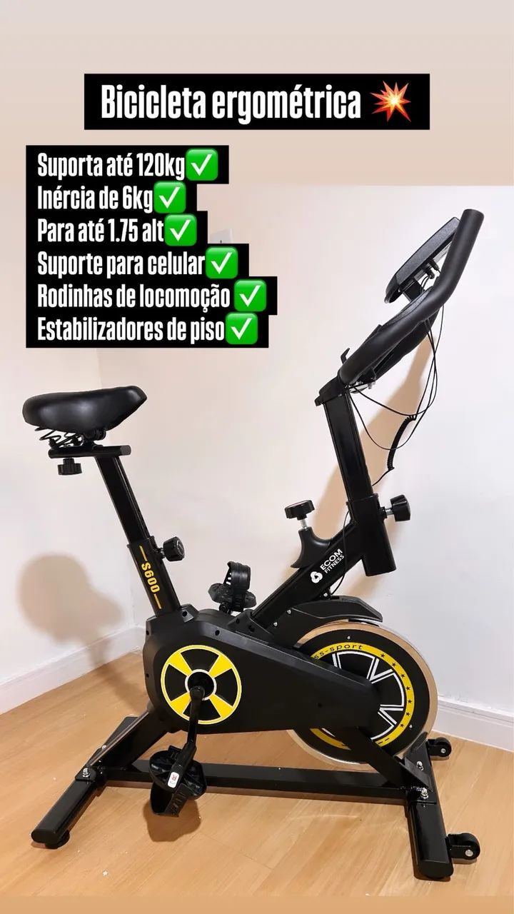 Bicicleta ergométrica nova - Foto 3