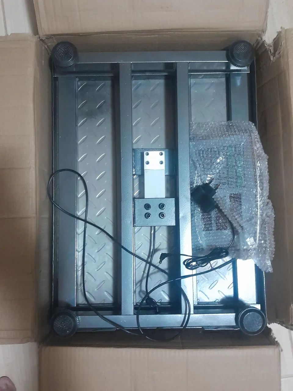 Balança plataforma 400kg nova  - Foto 2