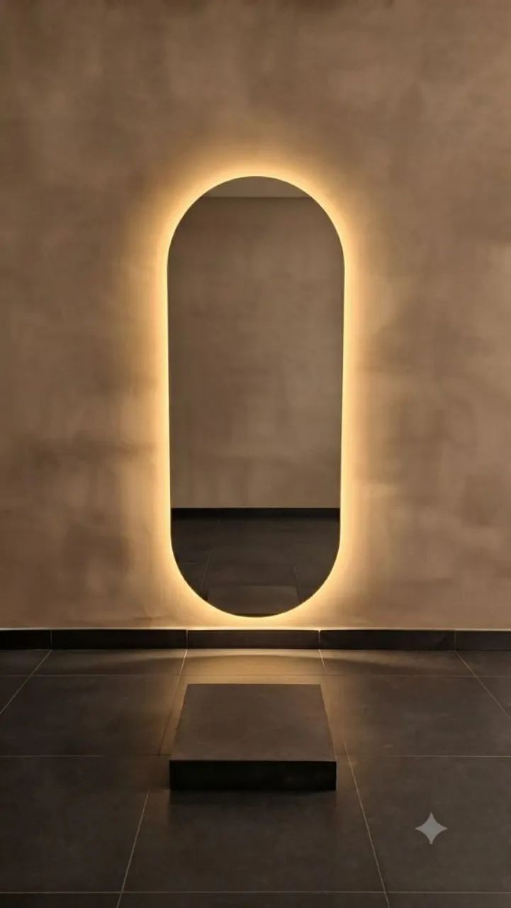 Espelho com led 
