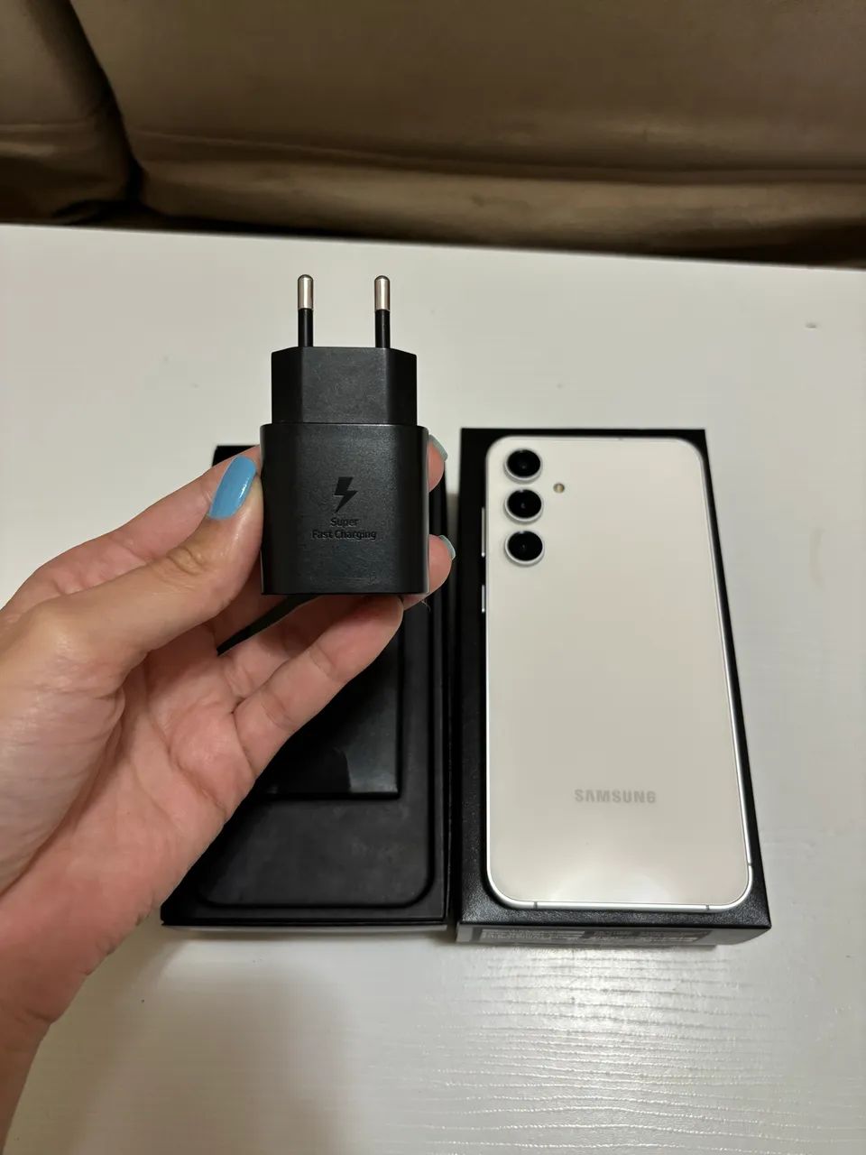 Samsung Galaxy S23 FE Creme | 128GB - Foto 4