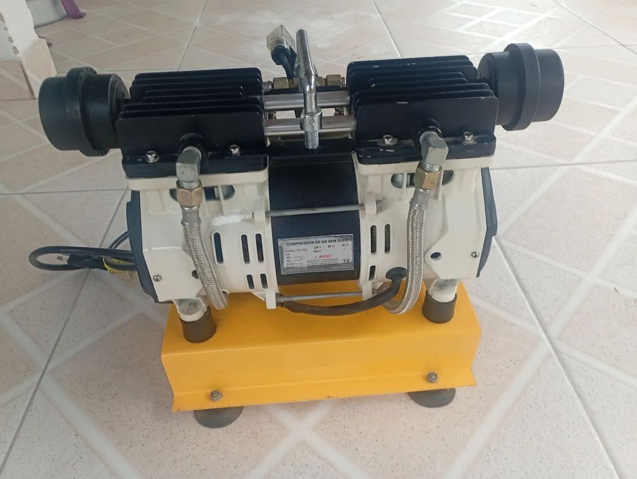 Compressor de ar sem óleo 