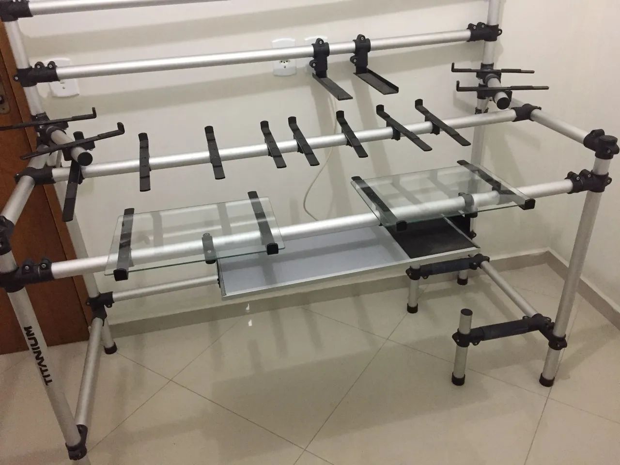 Titanium Racks Studio RS-345 Novo Excelente - Home Studio  - Foto 3