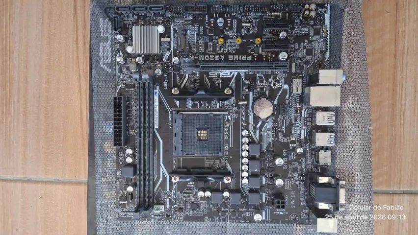 Placa Mae Asus Prime A320M-K/BR DDR4 Socket AM4 Chipset AMD A320