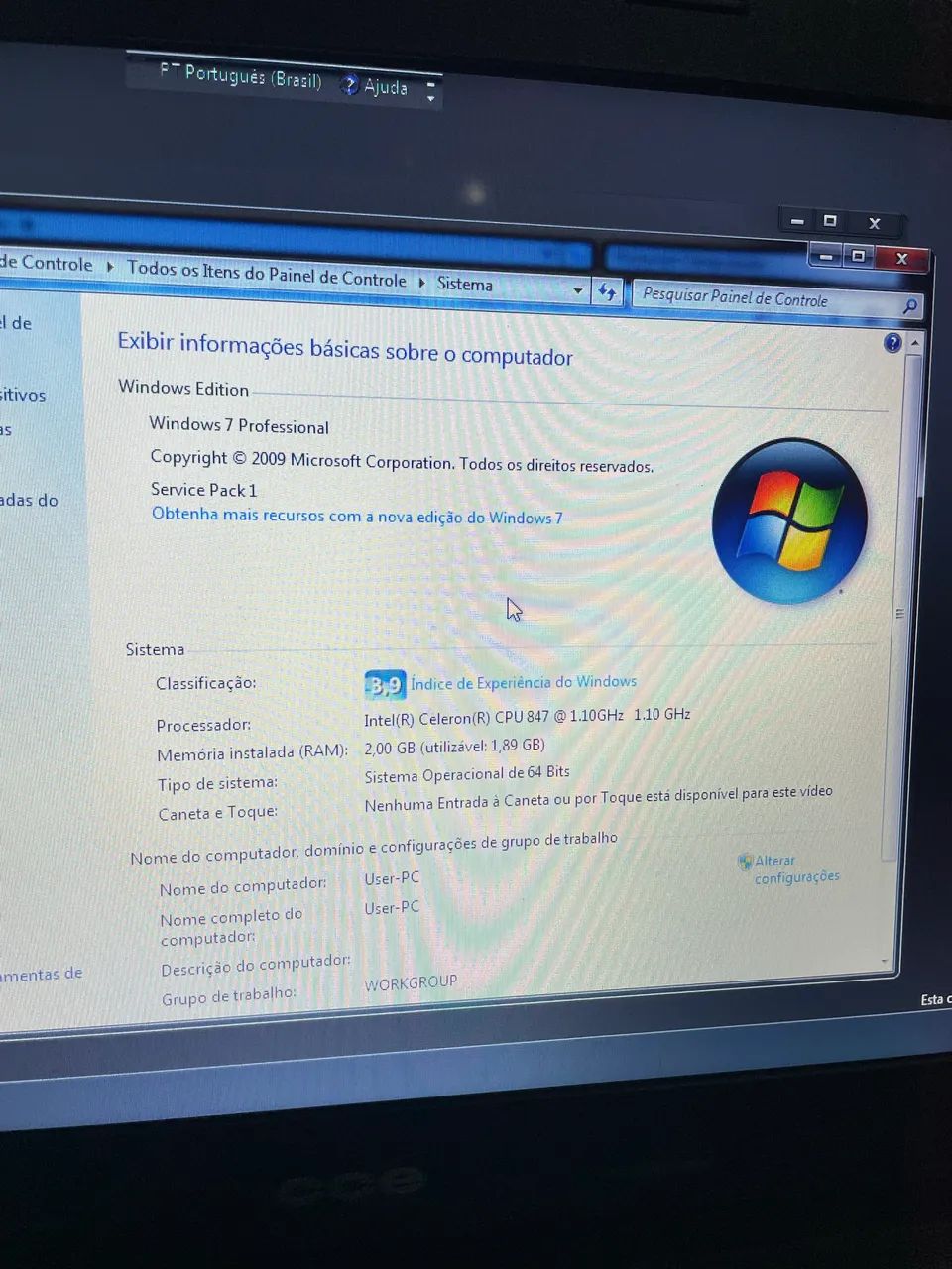 notebook CCE Ultra Thin U25 usado - Foto 3