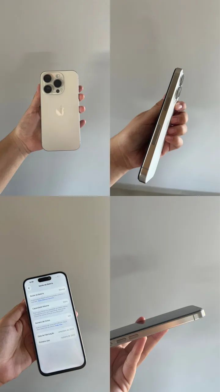 Troco iPhone 15 pro (Tela trocada)