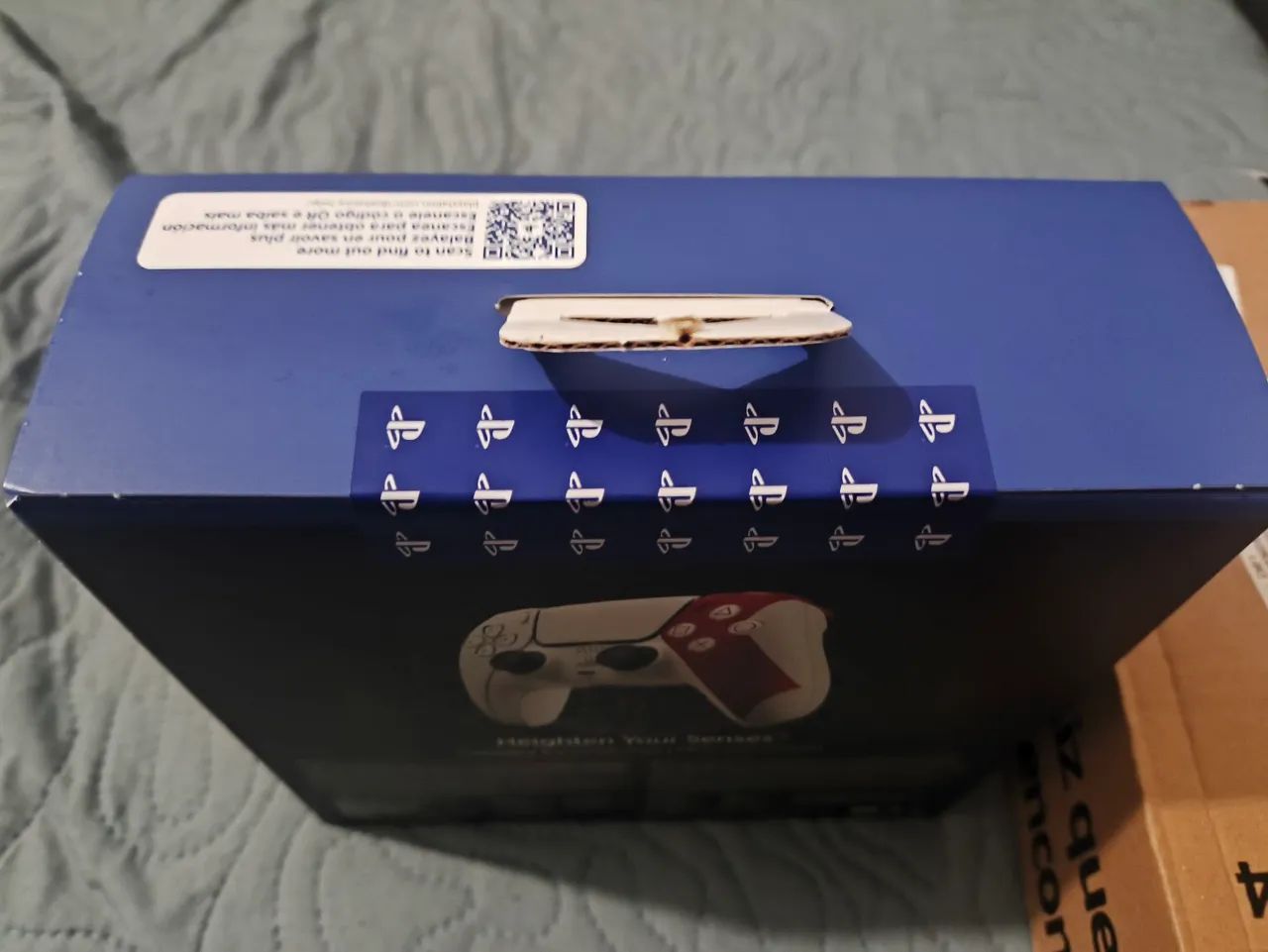 Controle Ps5 Dualsense Edição Limitada 20 anos God Of War - Novo e lacrado - Foto 2