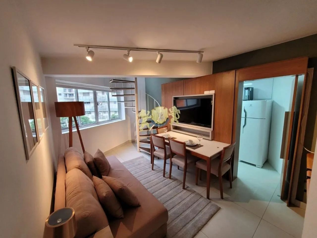 Flat com 1 Quarto para alugar, 46m² - Vila Nova Conceição