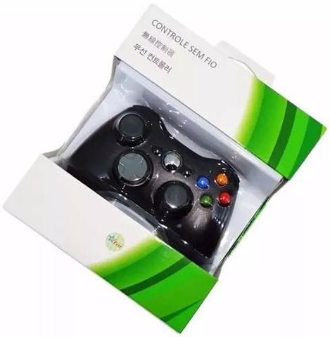 Controle Com Fio Xbox 360 E Pc Slim Joystick - Foto 2