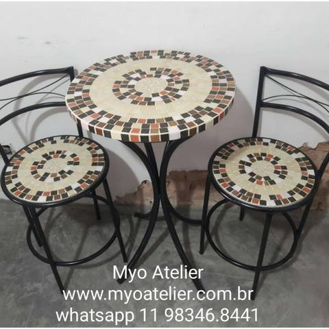 Mesa para varanda sacada