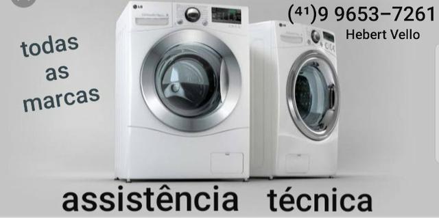 Assistência lava e seca