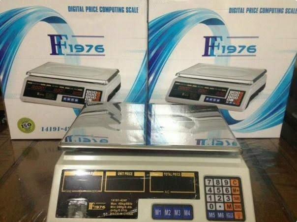 Para mercados e comércios balanças