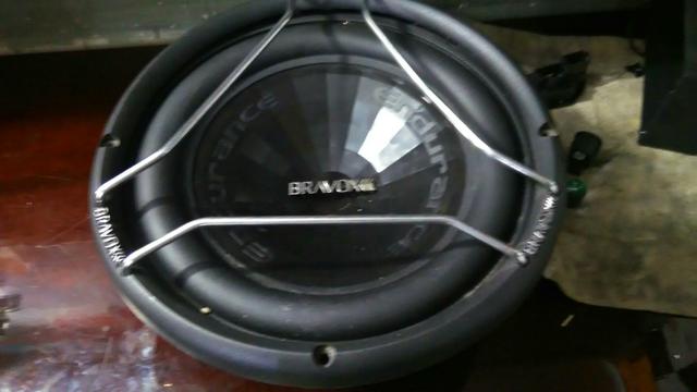 Sub woofer bravox E2k 12 polegada mais mega capacitor - Foto 4
