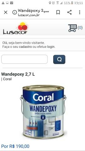 Vendo essas duas latas de epóxi - Foto 3