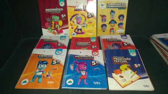 Kit SAS 2019 e Livros Didáticos - 5° Ano - Ensino Fundamental - Usados