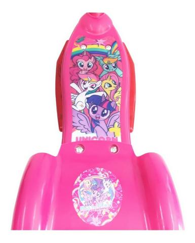 Patinete Infantil Musical Unicornio 3 Rodas Luzes Até 6 Anos - Foto 3
