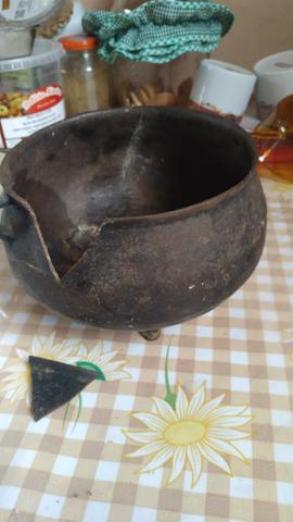 Panela de ferro antiga - Foto 3