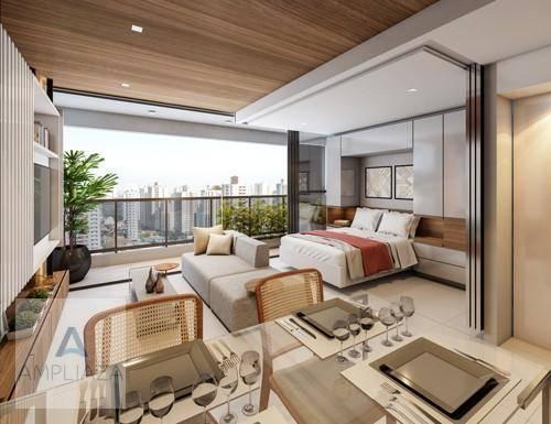 Apartamento com 2 dormitórios à venda, 37 m² por r$ 321.000 - aldeota - fortaleza/ce - Foto 7