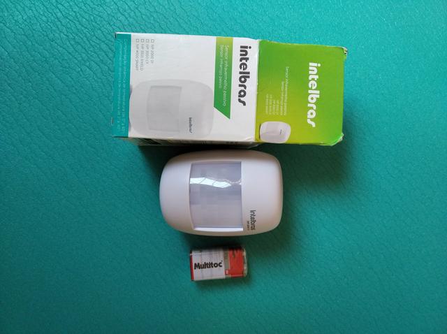 Sensor de alarme infra vermelho novo
