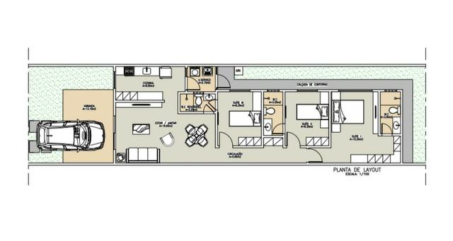 Venda casa no Eusébio com 100 m² e 3 suítes. Excelente localização - Foto 2