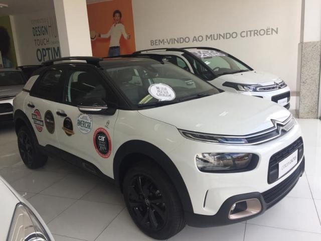 CITROEN C4 CACTUS 1.6 FEEL PACK AUT BI-TOM TETO PRETO 1920 - Foto 5
