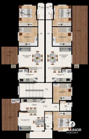 Apartamento à venda com 2 dormitórios em Comasa, Joinville cod:374 - Foto 9