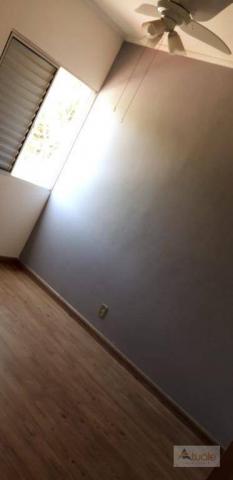Apartamento com 3 dormitórios para alugar, 65 m² - parque euclides miranda - sumaré/sp - Foto 13