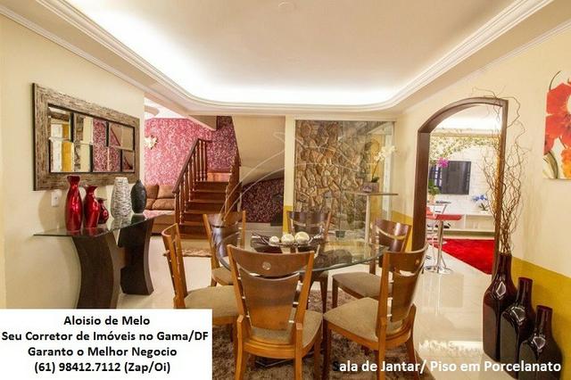 Aloisio Melo Vde: Q. 22 S/Leste! Sobrado, 3 Salas, Escrit., 3 suites, Pisc., Ac. Financ - Foto 8