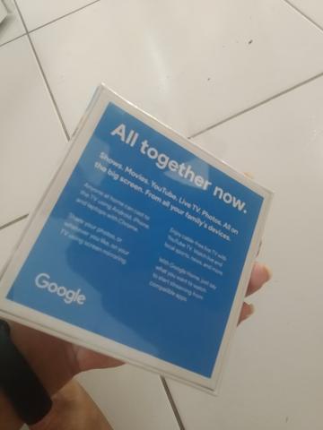 Chromecast novo na caixa lacrado - Foto 3