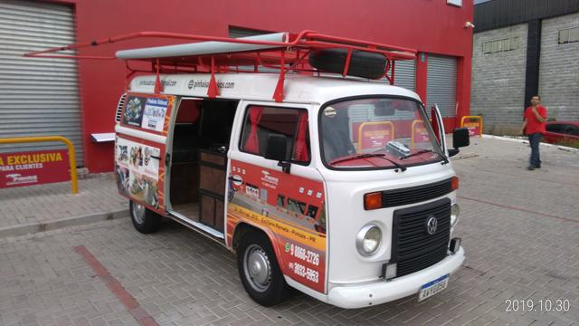 Kombi motorhome 2014 com 25mil km - Foto 10