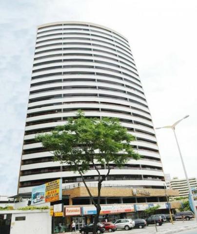 Flat ,Meireles, 1 suíte, 76,41 m² , 1 vaga, vista mar, nascente, área de lazer