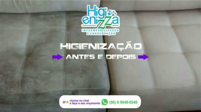 Limpeza e impermeabilização de estofados em geral