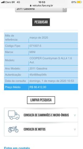 Mini cooper S all4 conservadíssimo top de linha aceito trocas - Foto 15
