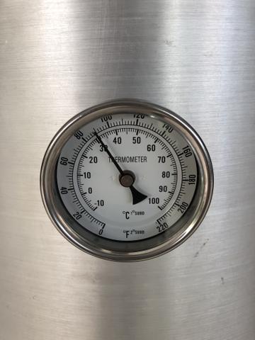 Caldeirão cervejeiro 65 litros com registro e termômetro - Foto 2