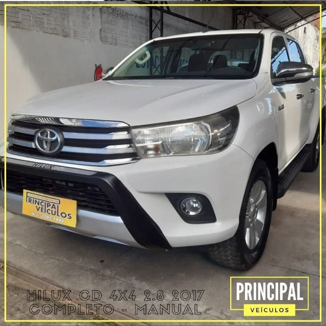 Toyota Hilux Cd 4x4 2.8 2017 Completo - Manual - Foto 3