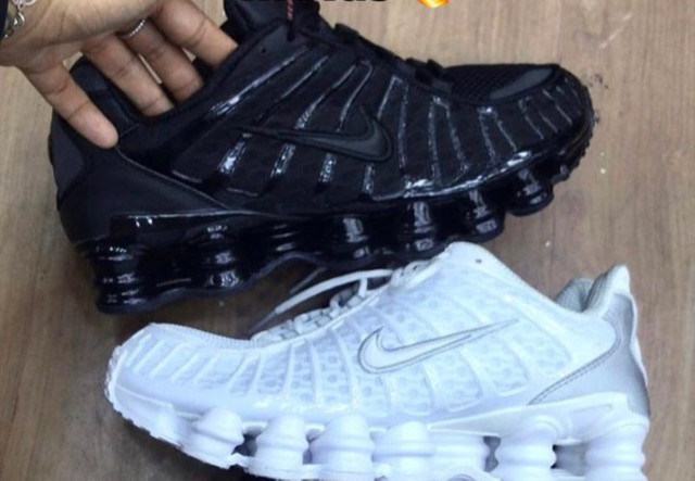 Nike Shox 12 molas Refletivo