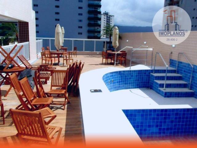 Apartamento com 2 dormitórios à venda, 80 m² por R$ 310.000,00 - Caiçara - Praia Grande/SP - Foto 2