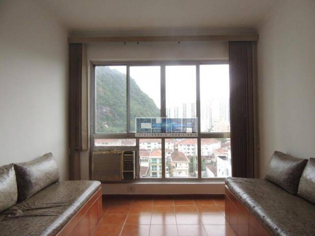 Apartamento AMPLO com 2 dormitórios e dependência em Santos - Foto 2