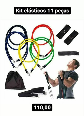 Kit elásticos 11 peças