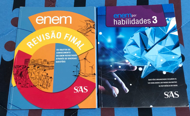 5 Livros ENEM Questões e conteúdos mais cobrados