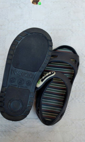 Sandália masculina pimpolho TAM: 22 - Foto 3