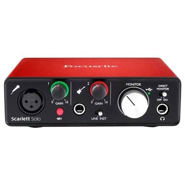 Interface Focusrite Solo 2 gen