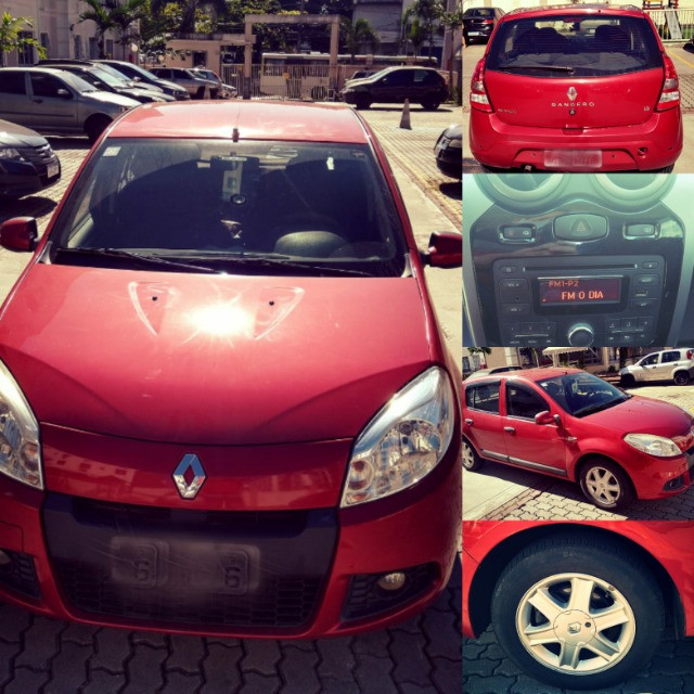 Sandero 1.6 Expression Flex Unico Dono!!! Financie!!! Mto Novo