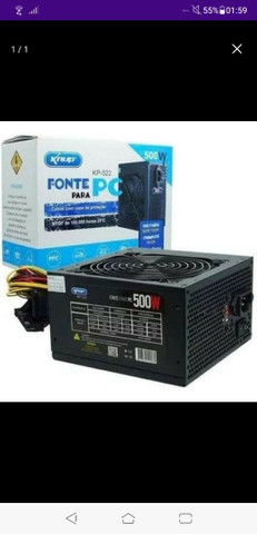 Fonte Gamer 500w